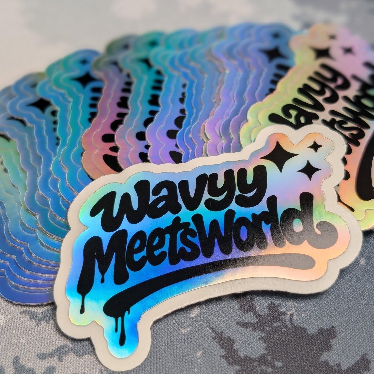 Holo Wavyy Meets World